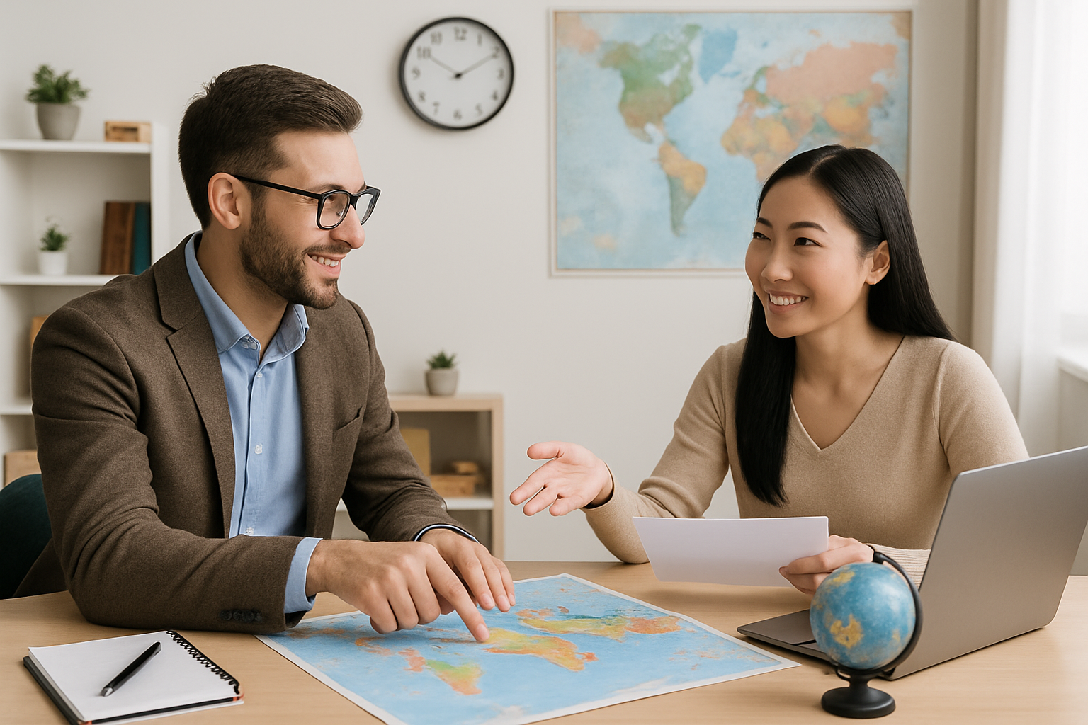 Personalised travel planning consultation